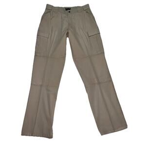 5.11 Tactical Cargo Pants Men's Size Large Tall Khaki TDU Ripstop Pockets 74003